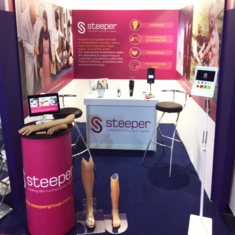 Steeper Exhibits at Arab Health in Dubai