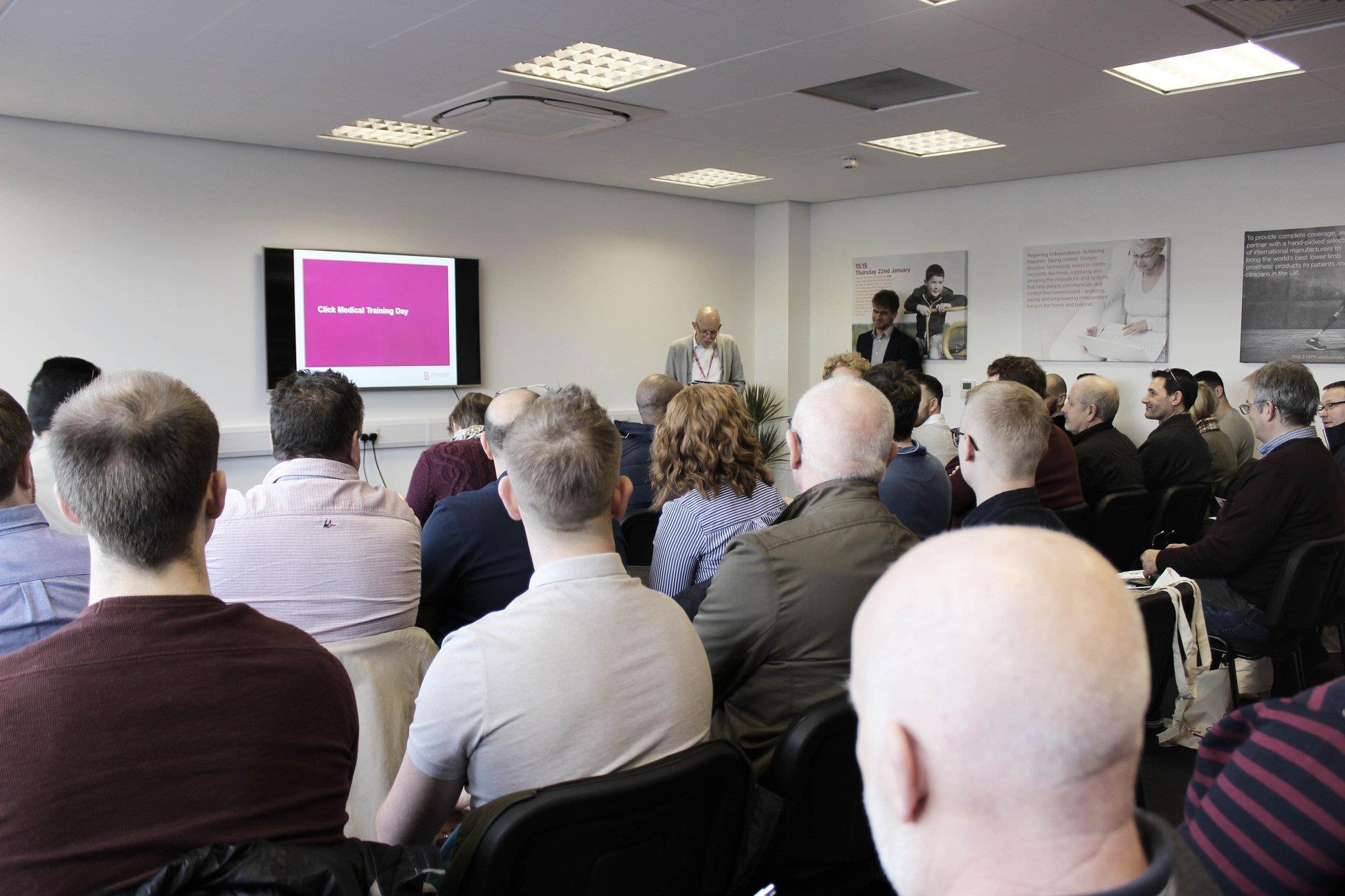The First UK Click Medical Training Days at Steeper HQ