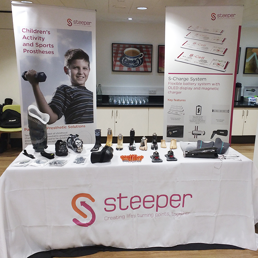 Steeper Attends Prosthetics Events Nationwide