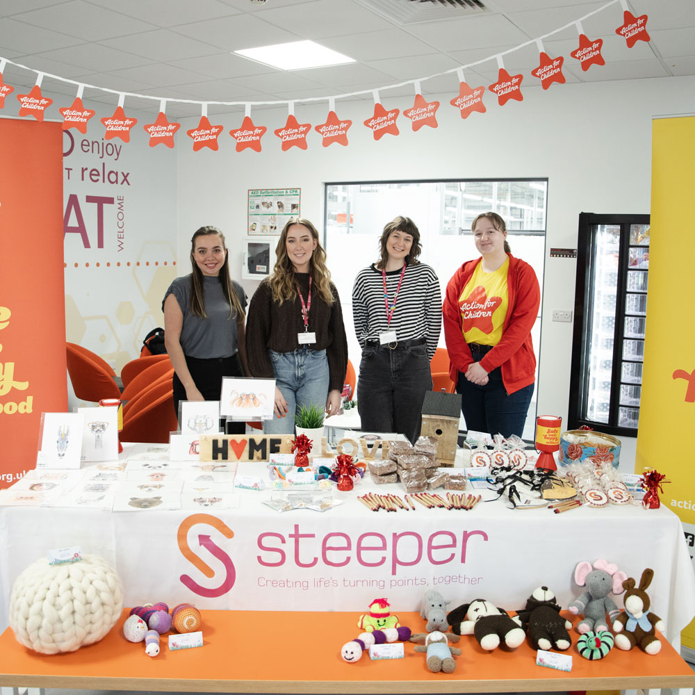 Steeper Employees Get Crafting for Charity!