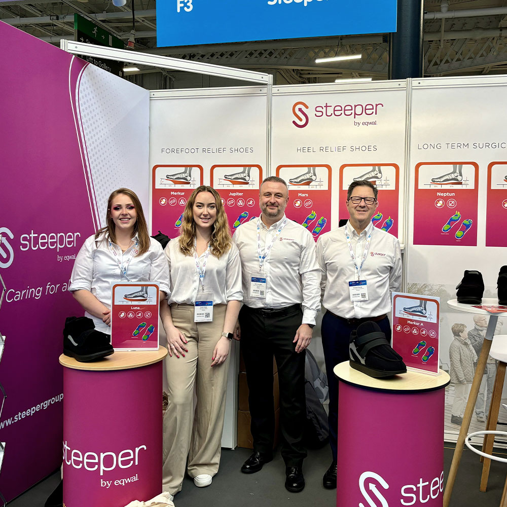 Wound Care Shoes On Display at Diabetes Professional Care Expo