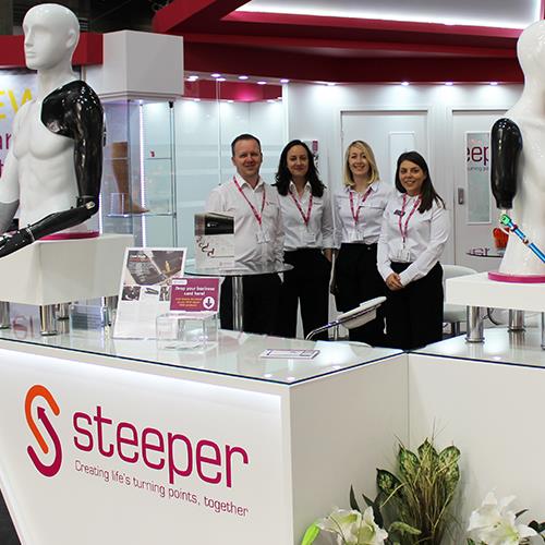 Steeper exhibits at OT World 2018