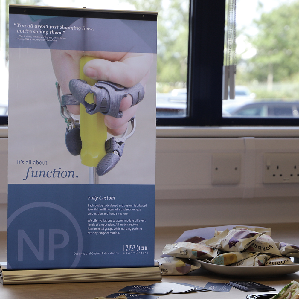 Steeper Hosts Naked Prosthetics Symposiums