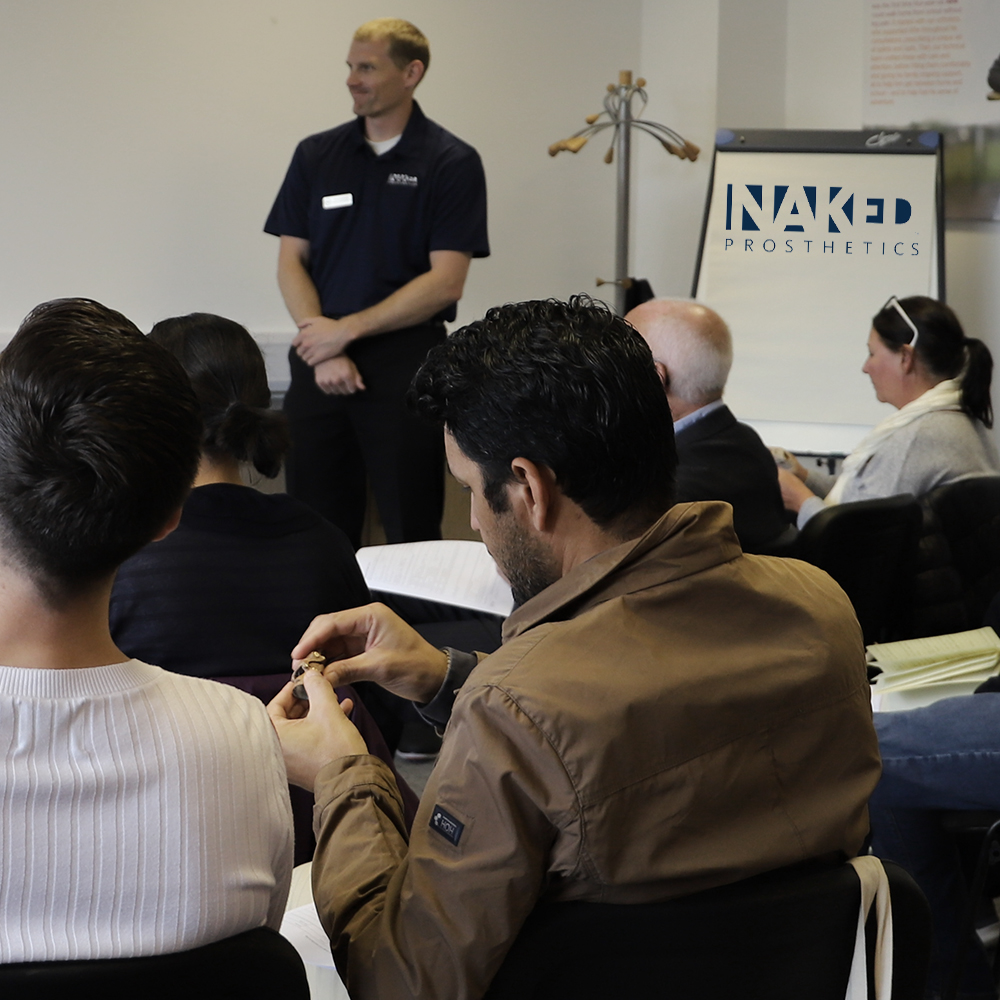 Steeper Hosts Naked Prosthetics Symposiums