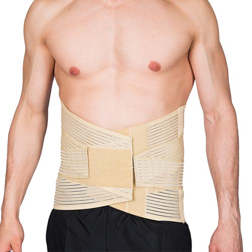 Deep Elasticated Lumbar Sacral Support