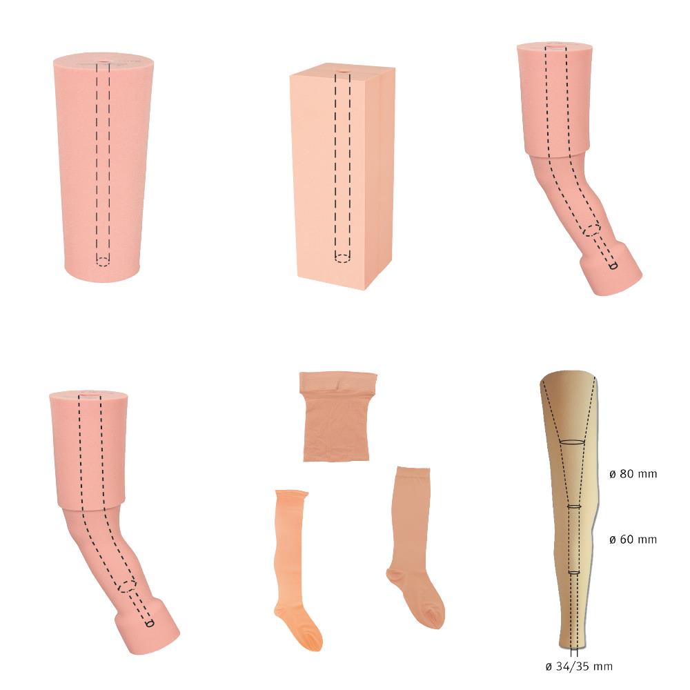 Lower Limb Cosmetic Silicone