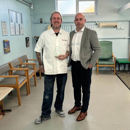 Hull Technician Receives Runner up for BAPO Technician of the Year!